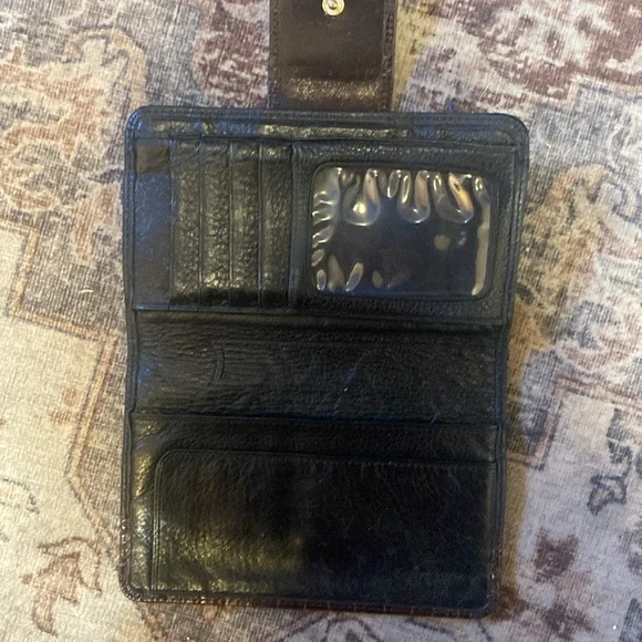 Brighton Brown and Black Wallet - Picture 4 of 8